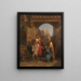 Jonge bedelaar in een straat van Caïro - Édouard Girardet — ingelijst kunstwerk aan de muur