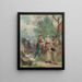 Jeugd - Édouard Vimont — ingelijst kunstwerk aan de muur