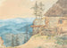Uitzicht op berglandschap - Eduard Friedrich Leybold — weergave van het kunstwerk