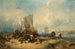 an animated scene on the Thames Embankment, with the former Royal Navy College in Greenwich in the background - Eduard Hildebrandt — artwork view