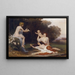 Idylle - Eduard Lebiedzki — ingelijst kunstwerk aan de muur