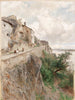Dürnstein, en route vers le château - Eduard Peithner von Lichtenfels — artwork view