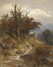 Landscape motif painting - Eduard Peithner von Lichtenfels — artwork view