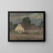 Ferme - Eduard Putra — ingelijst kunstwerk aan de muur