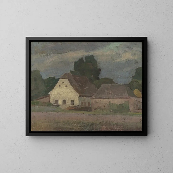 Farm - Eduard Putra — framed artwork on a wall