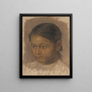 Eduard Putra - Head Study of a Girl.webp