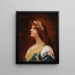 Fiammetta - Eduard Veith — ingelijst kunstwerk aan de muur