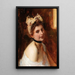 Jonge Weense meisje - Eduard Veith — ingelijst kunstwerk aan de muur