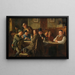 Bistrot de banlieue - Eduard von Grützner — framed artwork on a wall