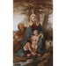 Reproductie van het schilderij Heilige Familie met de jonge Johannes - Eduard von Steinle