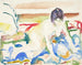 Acte sur le tapis de la mosquée - Edvard Munch — weergave van het kunstwerk