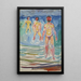 Reproduction of the painting Hommes se baignant - Edvard Munch