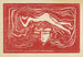 In de hersenen van de man - Edvard Munch — weergave van het kunstwerk