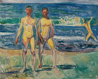 Edvard Munch - Mnner am Meer.webp