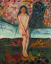 Puberteit - Edvard Munch — weergave van het kunstwerk