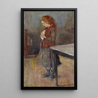 Edvard Munch - Redhaired Girl With White Rat.webp