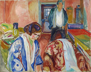 Edvard Munch - The Artist and his Model.webp