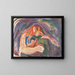 Vampire - Edvard Munch — ingelijst kunstwerk aan de muur