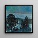 Nachtwitte - Edvard Munch — ingelijst kunstwerk aan de muur