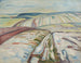 Winter in Elgersburg - Edvard Munch — weergave van het kunstwerk
