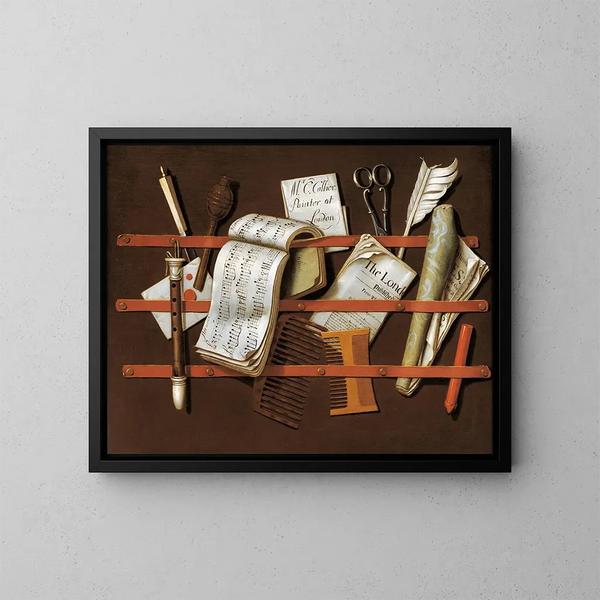 Porte-lettres - Edwaert Collier — framed artwork on a wall