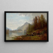 Lake Placid, New York - Edward B. Gay — framed artwork on a wall