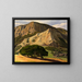 Eiken en rotsen in San Luis Obispo - Edward Bruce — ingelijst kunstwerk aan de muur