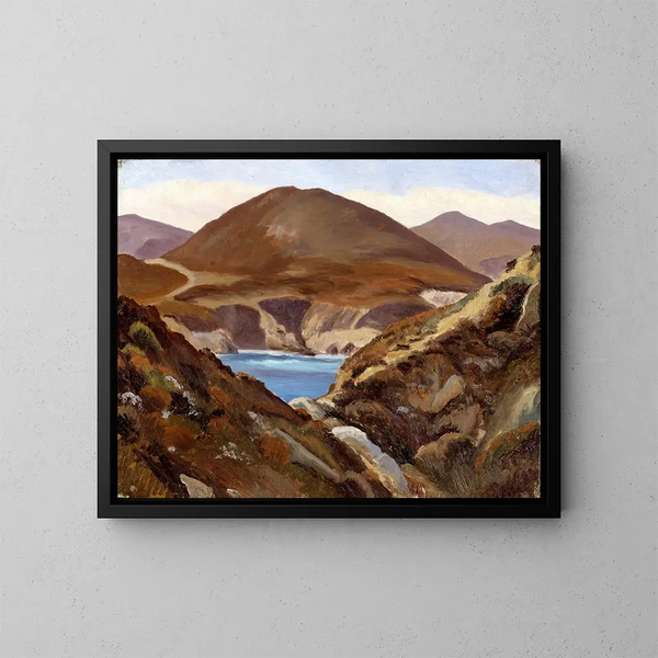 Point Yankee - Edward Bruce — framed artwork on a wall