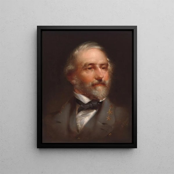 Robert Edward Lee - Edward Caledon Bruce — ingelijst kunstwerk aan de muur