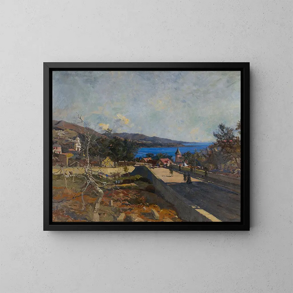 Monte-Carlo - Edward Darley Boit — framed artwork on a wall
