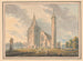 van het Brechin-kathedraalschilderij en ronde toren, Forfarshire, Schotland - Edward Dayes — weergave van het kunstwerk