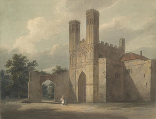 Edward Dayes - Entrance to Monastary of St Augustine Canterbury.webp