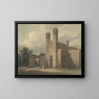 Edward Dayes - Entrance to Monastary of St Augustine Canterbury.webp