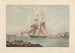 Le Mary Joshua Collings, meester die de haven van La Valette op het eiland Malta binnenvaart op 5 december 1835 - Edward Duncan — weergave van het kunstwerk
