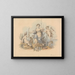 Allegorie van de beroepen van de zee - Edward Francis Burney — ingelijst kunstwerk aan de muur