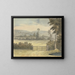 Landschap met weidepoort - Edward Francis Burney — ingelijst kunstwerk aan de muur