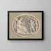 Pamphilie - Edward Francis Burney — ingelijst kunstwerk aan de muur