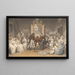 Het triomf van de muziek - Edward Francis Burney — ingelijst kunstwerk aan de muur