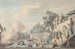 Uitzicht op Chelsea van de jaarlijkse roeirace voor de Doggett's Coat and Badge - Edward Francis Burney — weergave van het kunstwerk