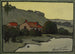 van Queenstown, Nieuw-Zeeland, met uitzicht op het Wakatipu-meer - Edward Friström — weergave van het kunstwerk