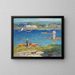 Een dagje vissen - Edward Henry Potthast — ingelijst kunstwerk aan de muur