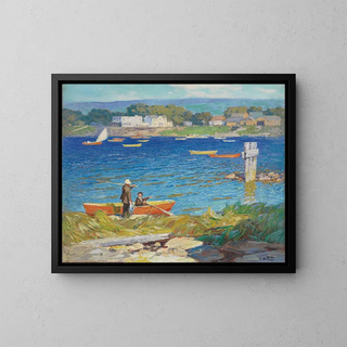 Edward Henry Potthast - A Days Fishing.webp