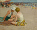 Van de zomervakantie - Edward Henry Potthast — weergave van het kunstwerk