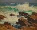 Golven die breken - Edward Henry Potthast — weergave van het kunstwerk