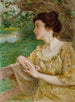 Zomer - Edward Henry Potthast — weergave van het kunstwerk