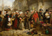 Een Engelse kunstenaar die kostuums verzamelt in Bretagne - Edward Hughes — weergave van het kunstwerk