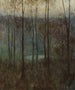Nachtelijke bomen - Edward Jean Steichen — weergave van het kunstwerk