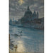 Scene bij maanlicht in Venetië - Edward John Poynter — weergave van het kunstwerk