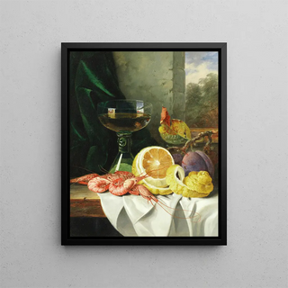 Edward Ladell - Still life with prawns.webp