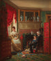 Aan de haard - Edward Lamson Henry — weergave van het kunstwerk